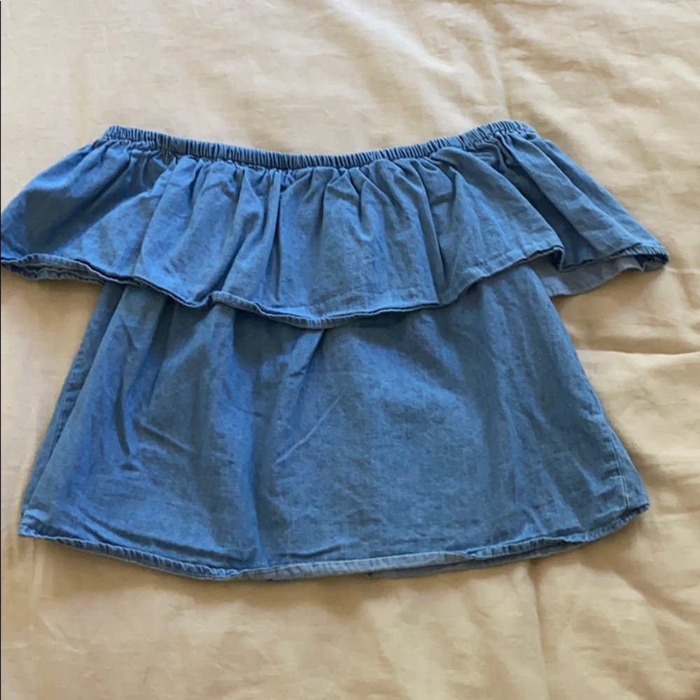 Off the shoulder shirt